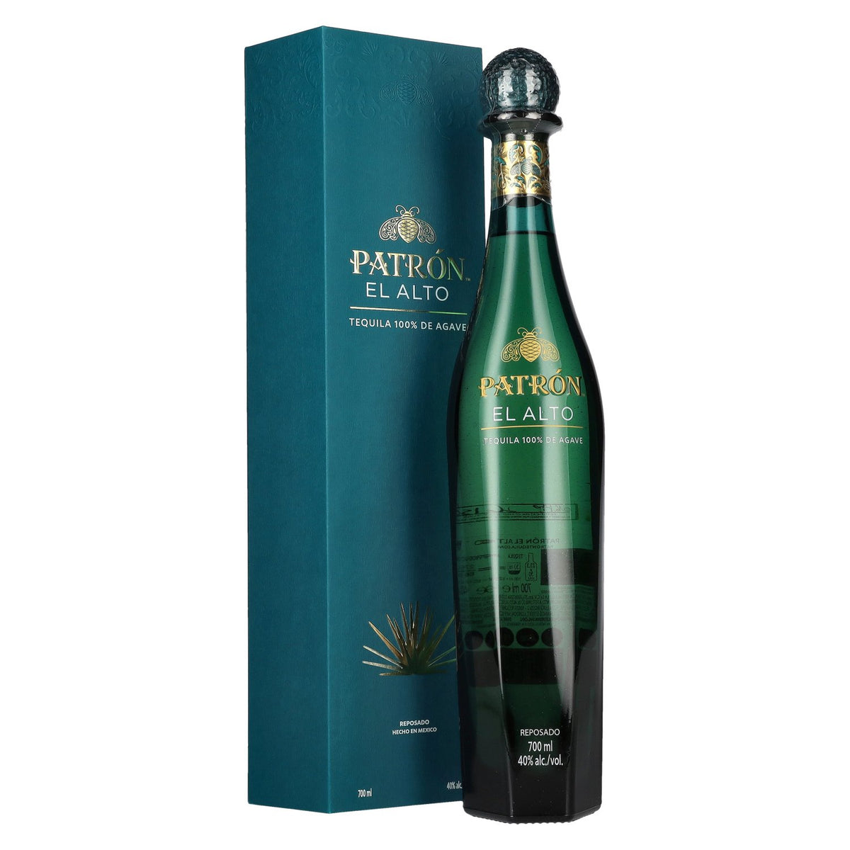 Patrón El Alto Reposado Tequila 100% agave 40% vol. 0,7 l