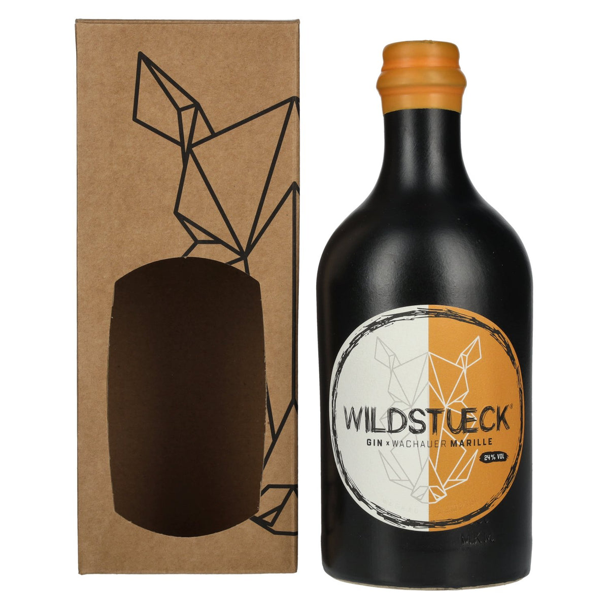 Wildstueck Gin x Wachau Apricot 24% ABV, 0.5l in a gift box