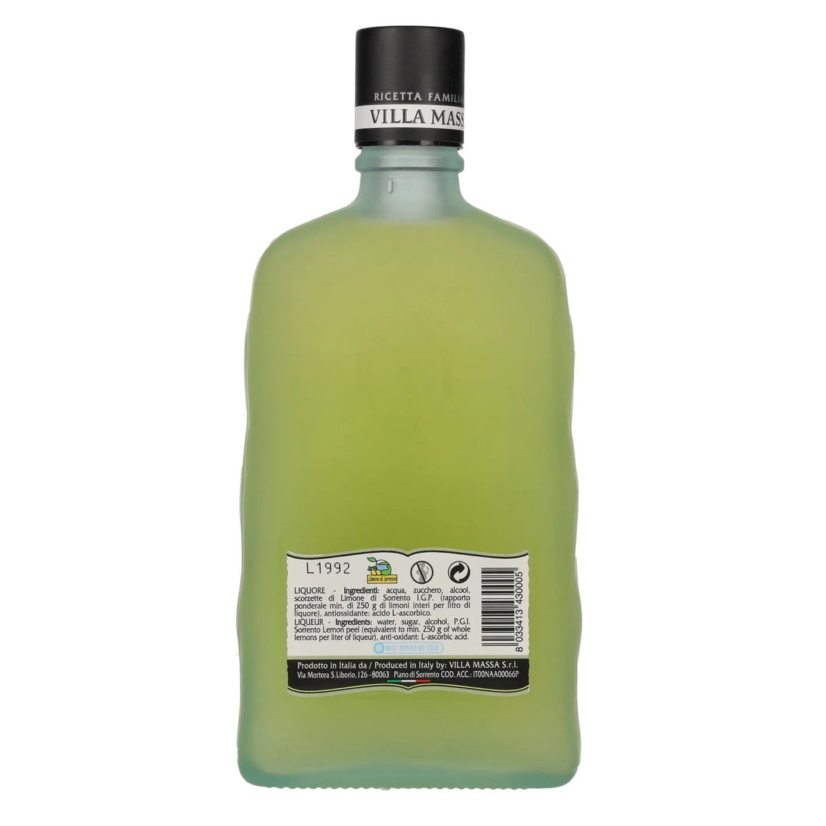 Villa Massa LIMONCELLO LIMONE DI SORRENTO 30% vol. 0,5 l