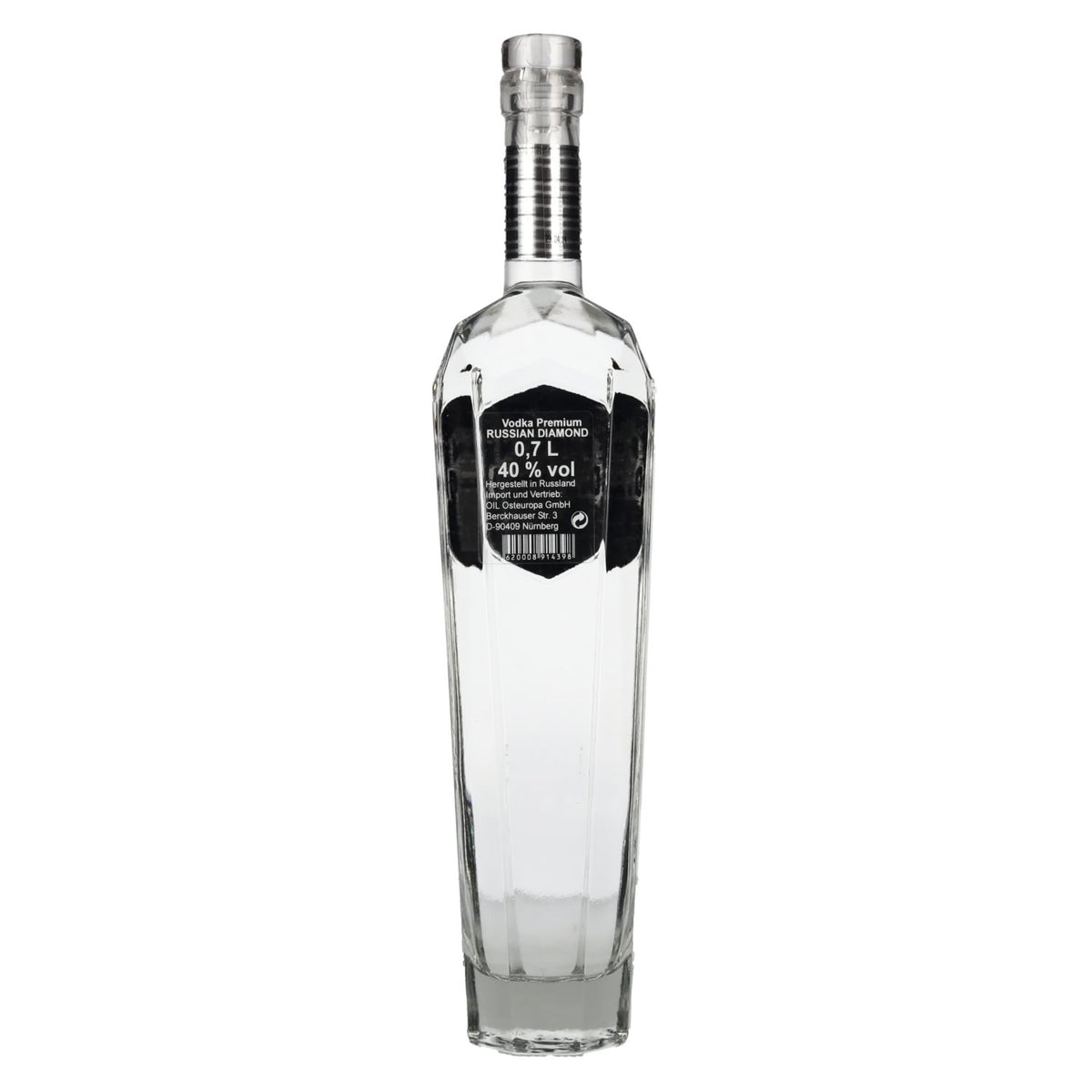 Russian Diamond Vodka 40% ABV 0.7l
