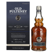 Old Pulteney 25 Years Old Single Malt Scotch Whisky 46% vol. 0,7 l in geschenkverpakking