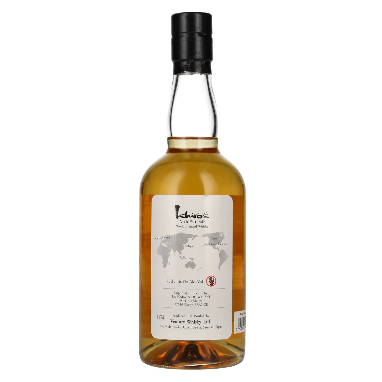 Chichibu Ichiro's Malt &amp; Grain Blended Whisky 46,5% Vol. 0,7l