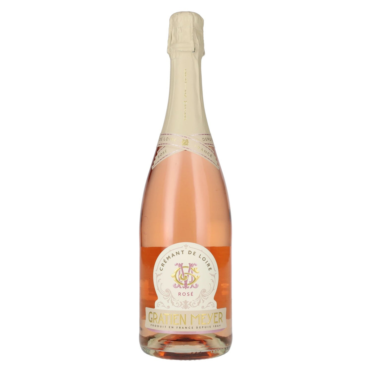 Gratien &amp; Meyer Crémant de Loire Brut-Rosé 12 % vol. 0,75 l