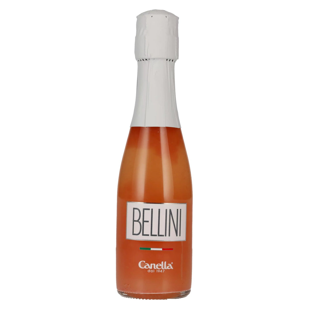 Canella Bellini – de cocktail uit Venetië 5% vol. 0,2 l