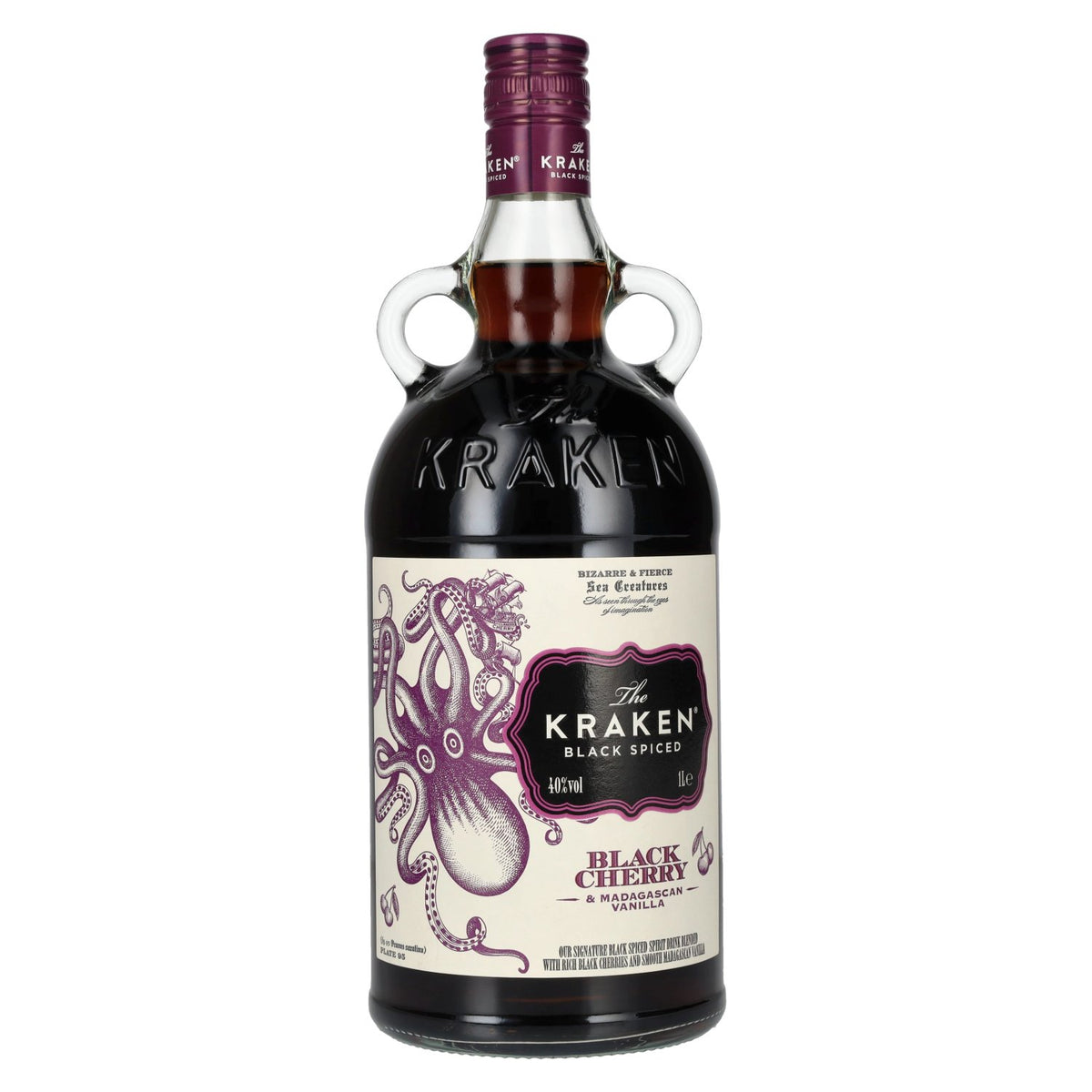 The Kraken Black Spiced Black Cherry &amp; Madagascan Vanilla 40% Vol. 1l