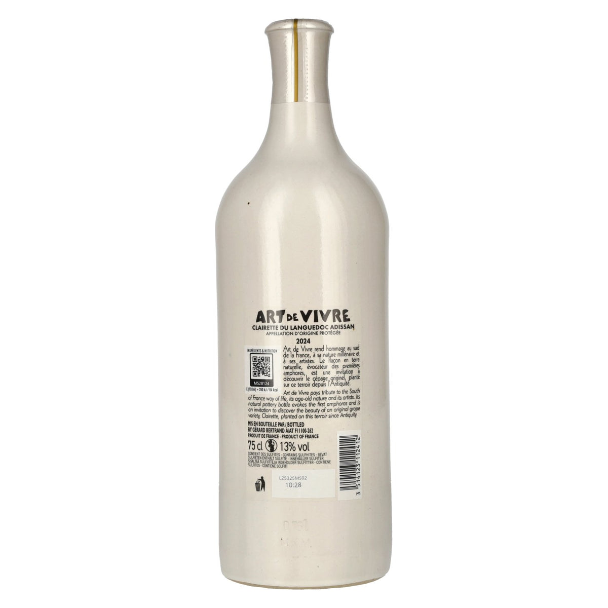 Gérard Bertrand Art de Vivre Languedoc Vin Blanc 2024 13% Vol. 0,75l