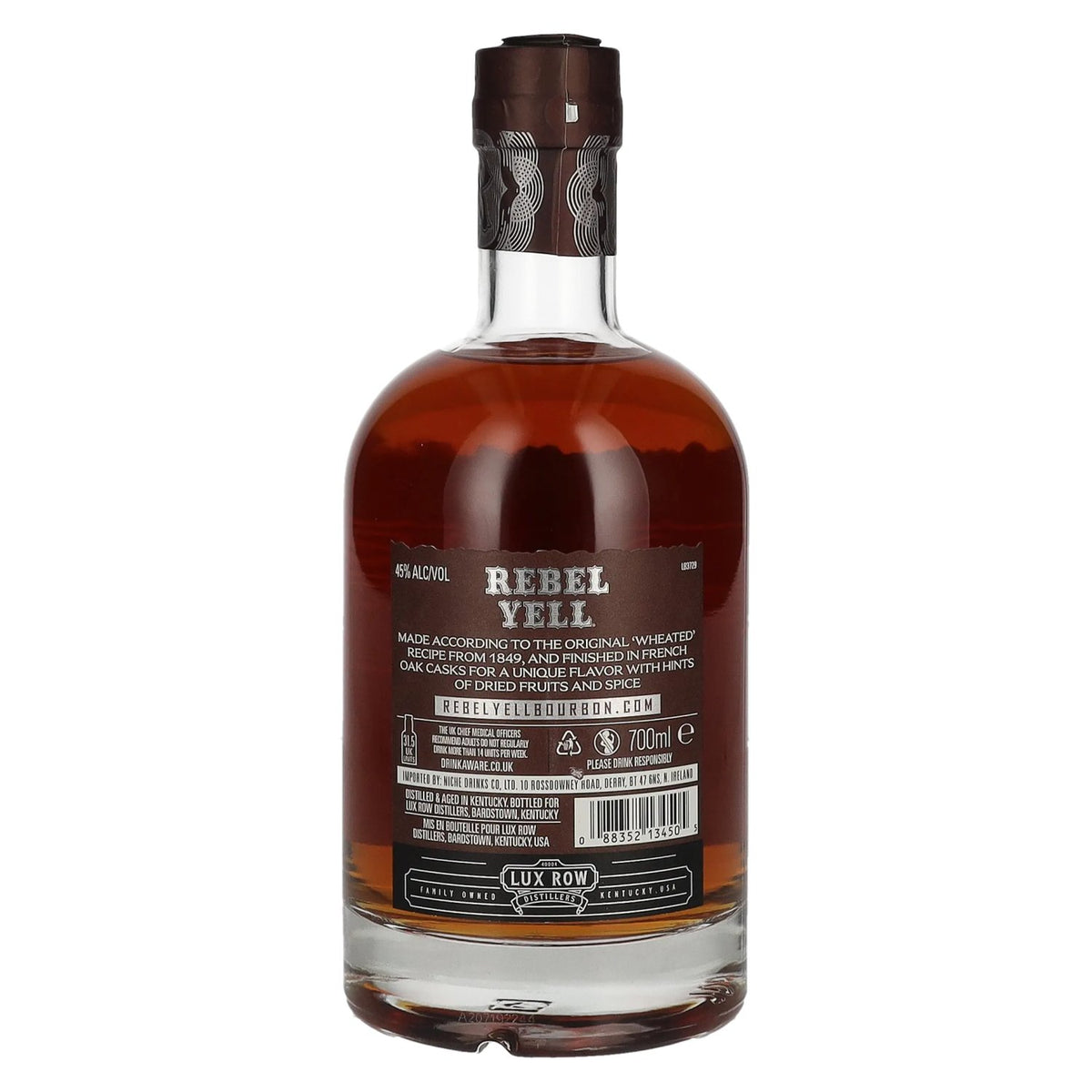 Rebel Yell Bourbon Whiskey French Oak Finish 45% vol. 0,7 l