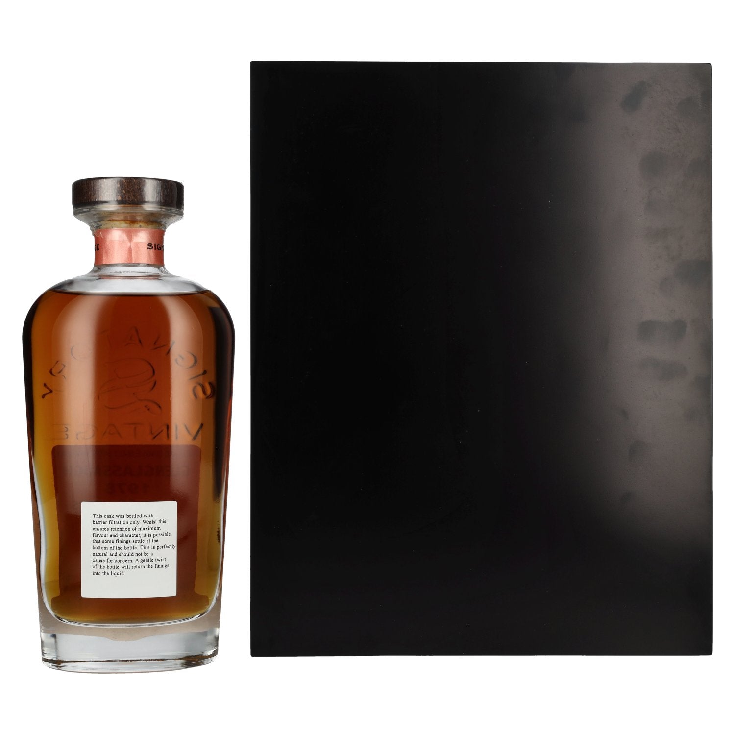 Signatory Vintage GLENGLASSAUGH 40 Years Old 30th ANNIVERSARY 1978 40,9% vol. 0,7l dans une caisse en bois avec 2 verres