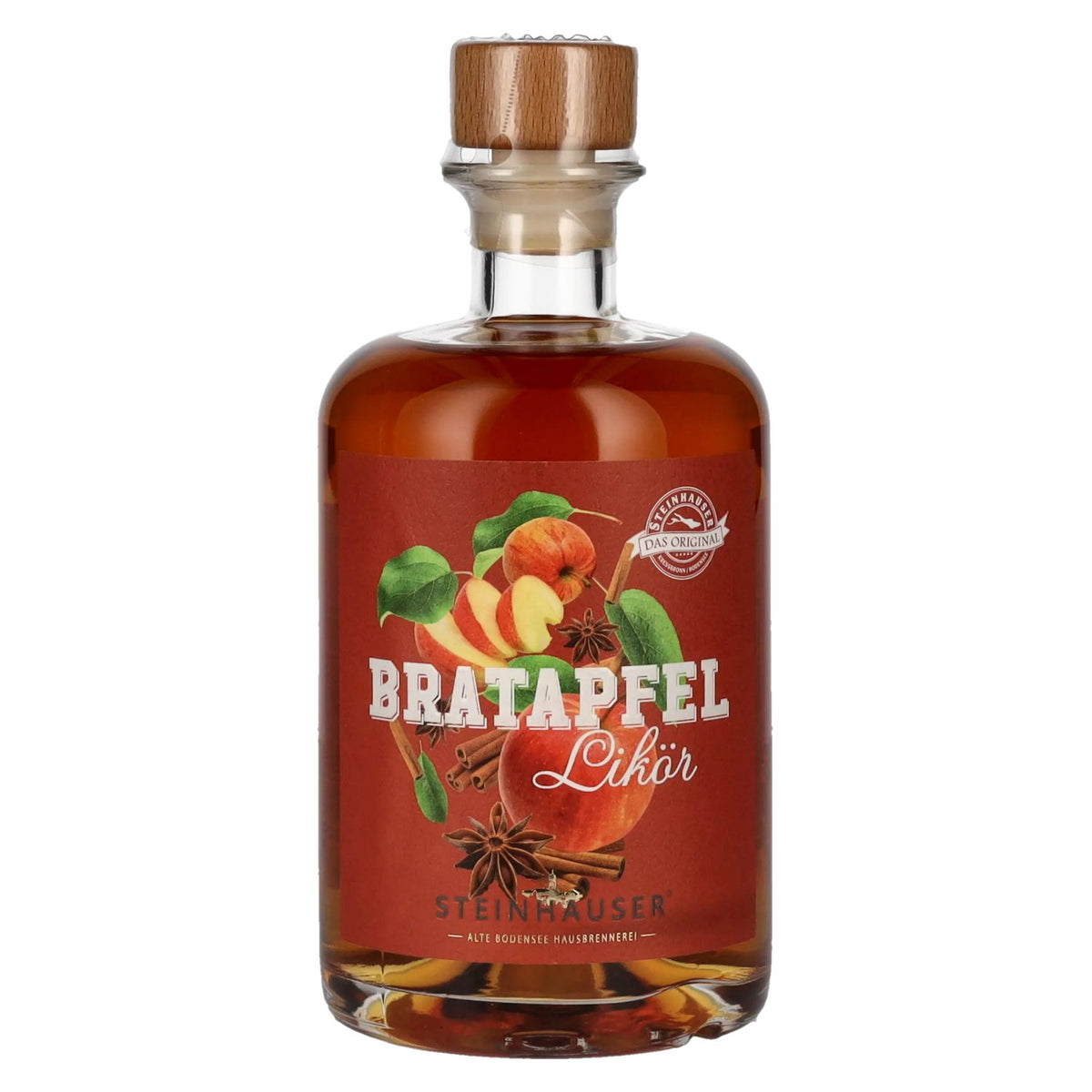 Liqueur BRATAPFEL de Steinhauser, 20 % vol., 0,5 l