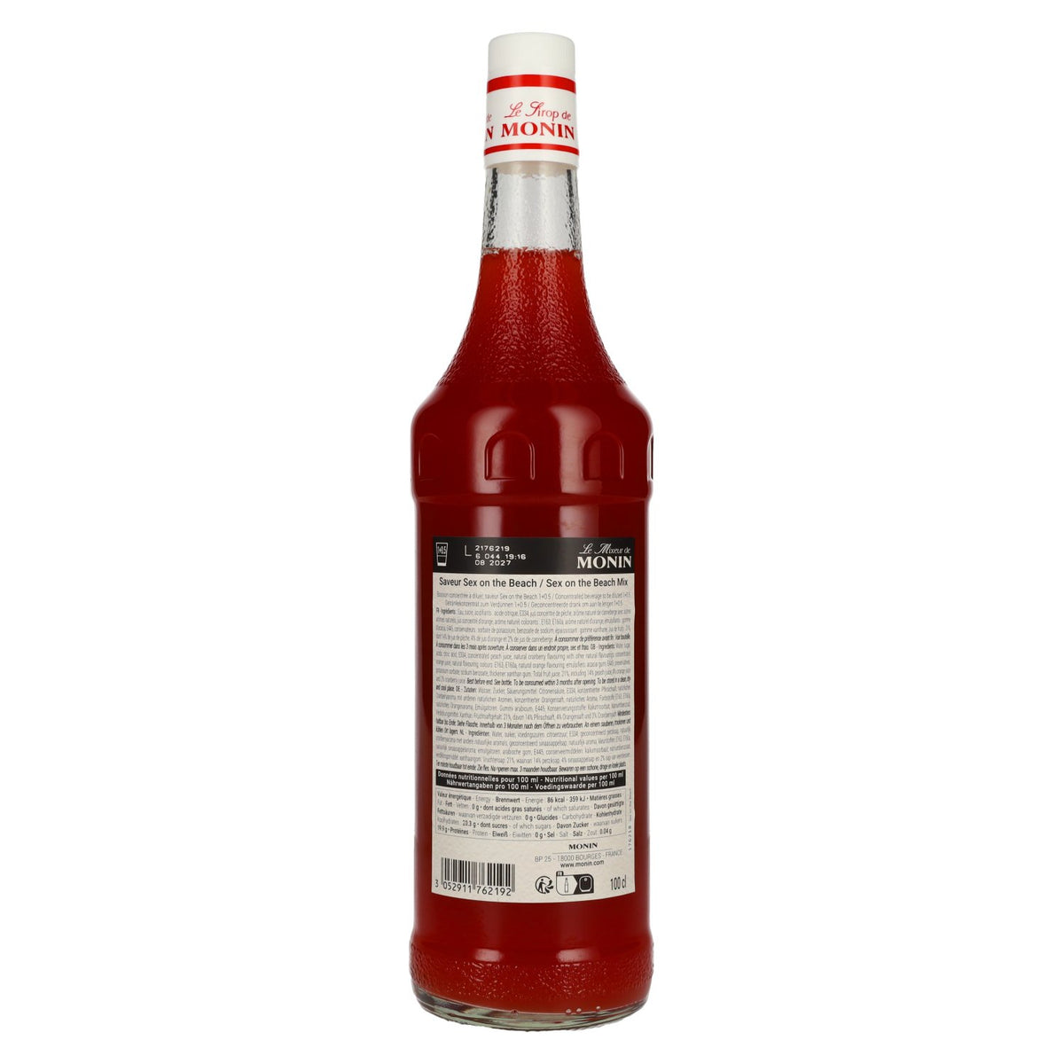 Monin SEX ON THE BEACH MIX Cocktail Mixers 1l