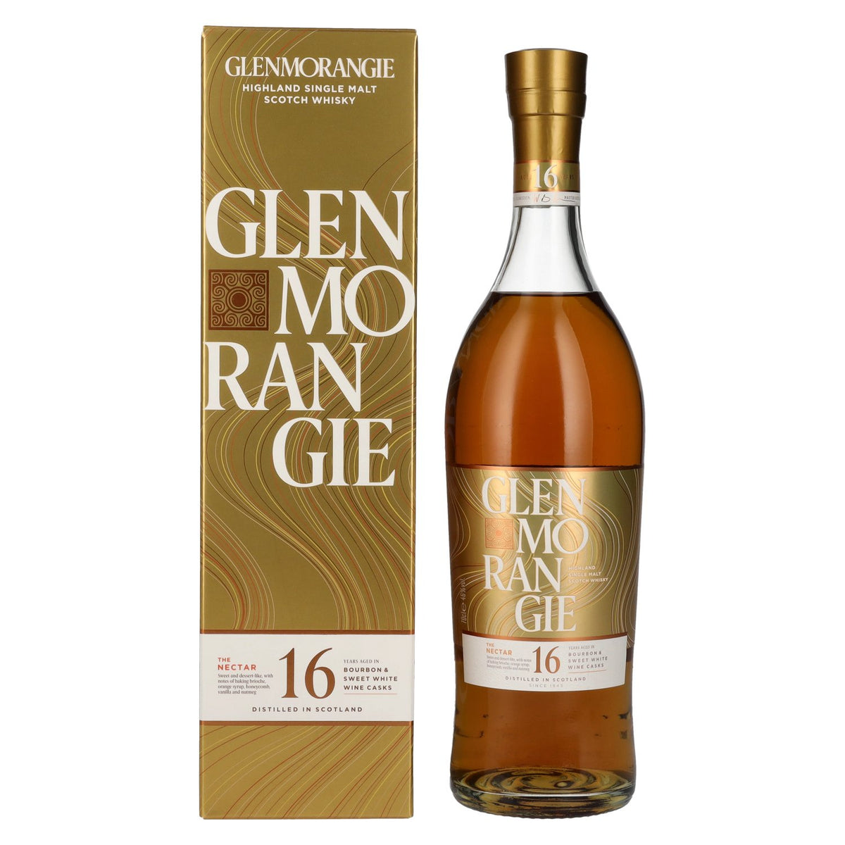Glenmorangie 16 Years Old THE NECTAR Highland Single Malt 46% Vol. 0,7l in Geschenkbox