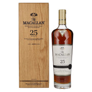The Macallan 25 Years Old SHERRY OAK 2022 43% vol. 0.7 l in a wooden box