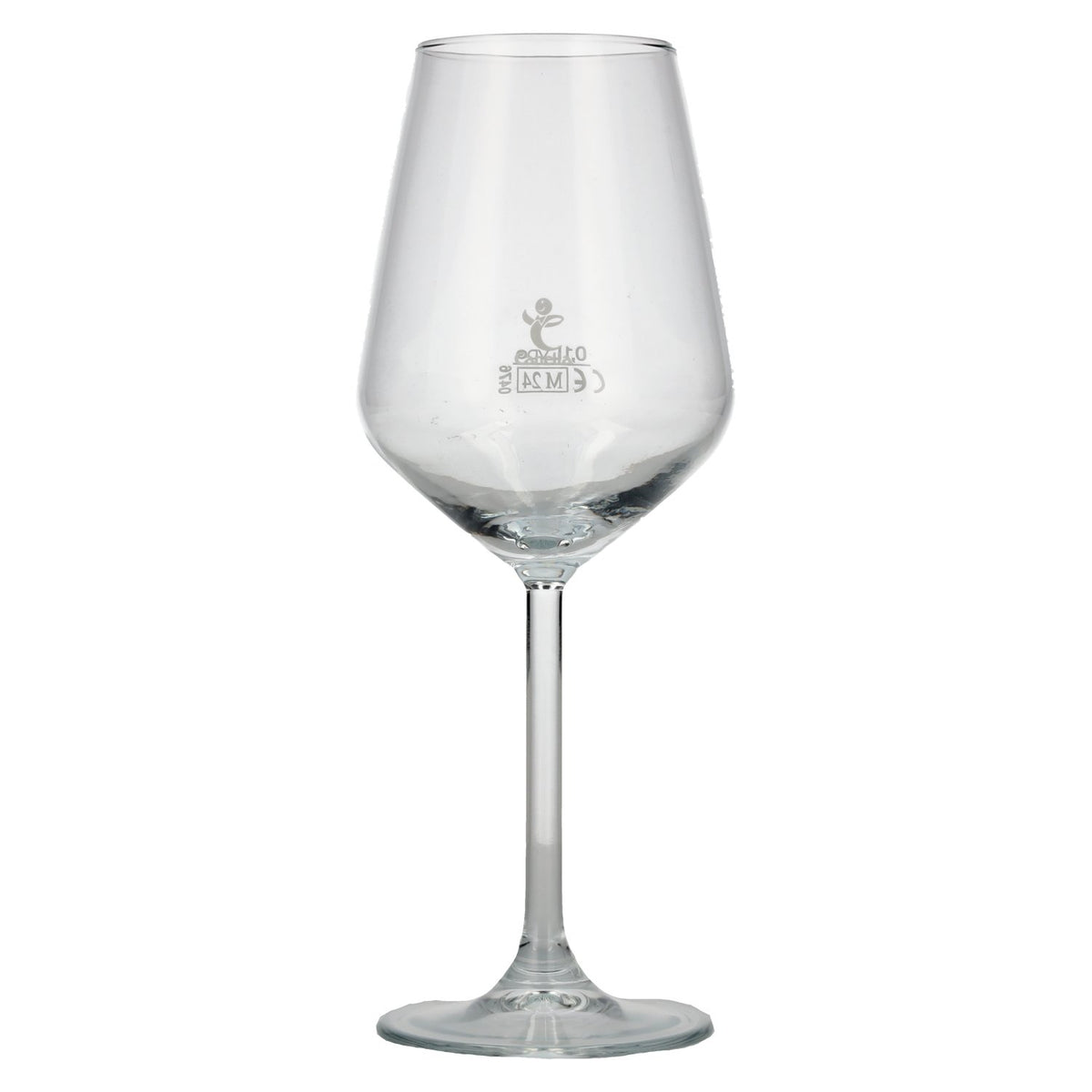 Canella Valdobbiadene Prosecco Superiore stemmed glass with calibration