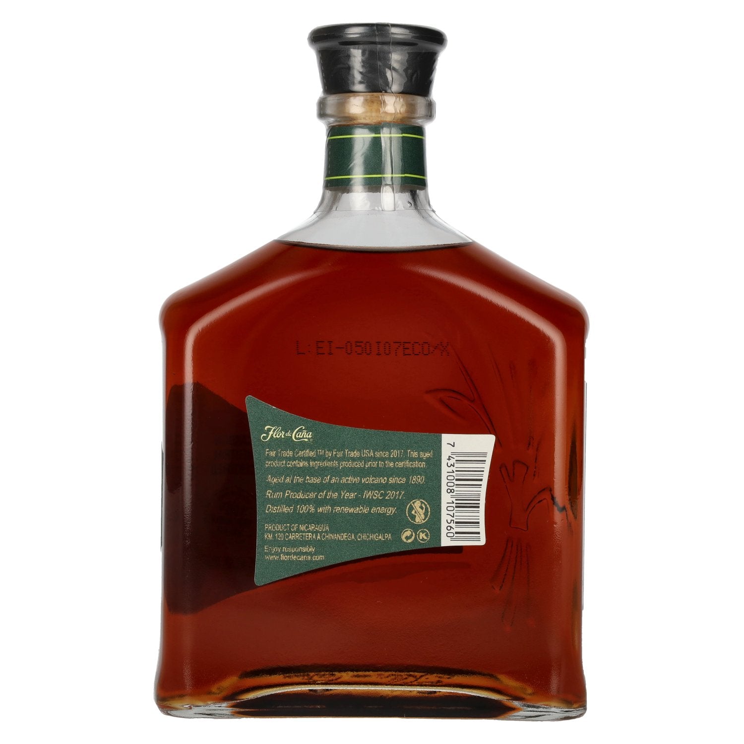 Rhum Flor de Caña ECO 40 % vol. 0,7 l