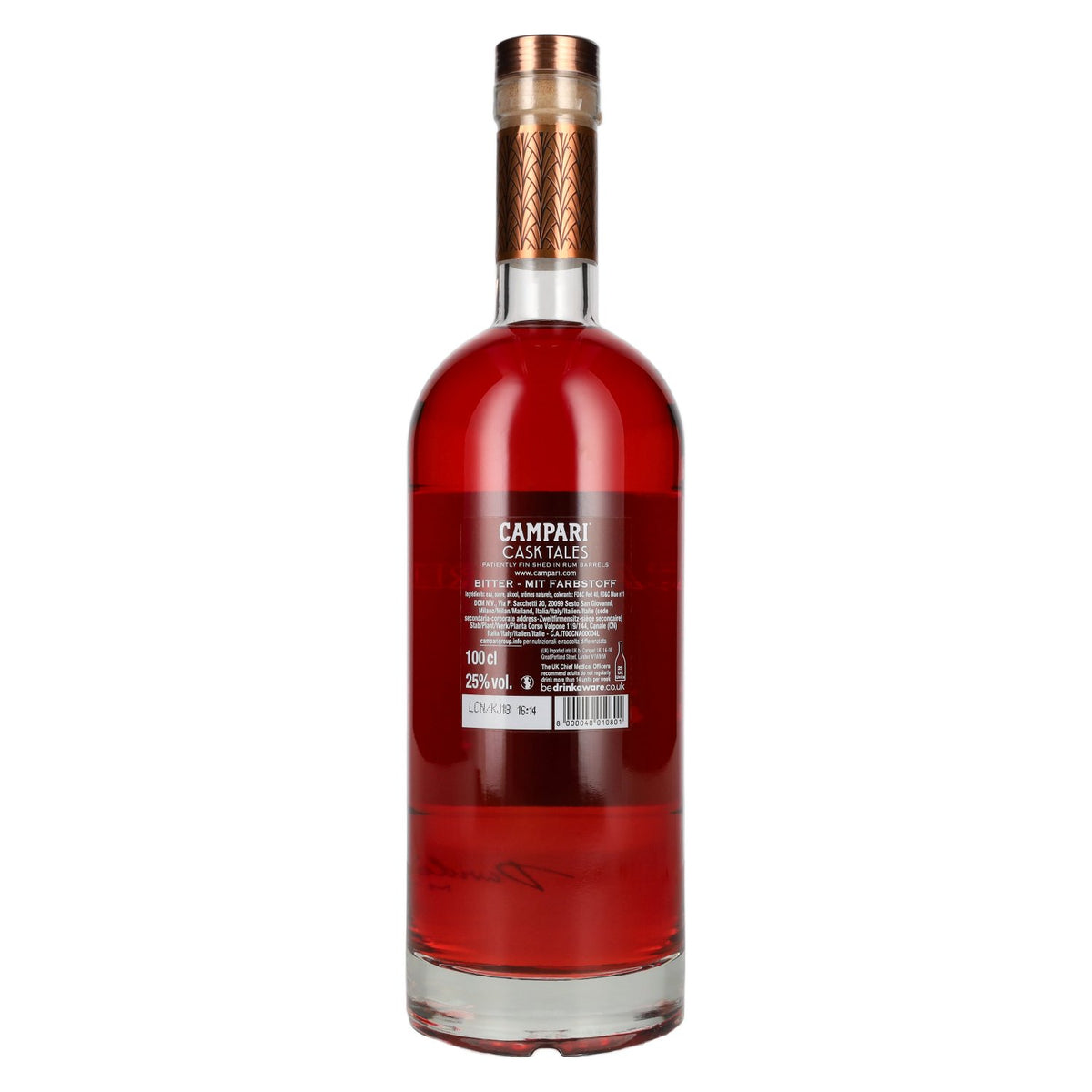 Campari CASK TALES Bitter Rum Barrels Finish 25% vol. 1 l