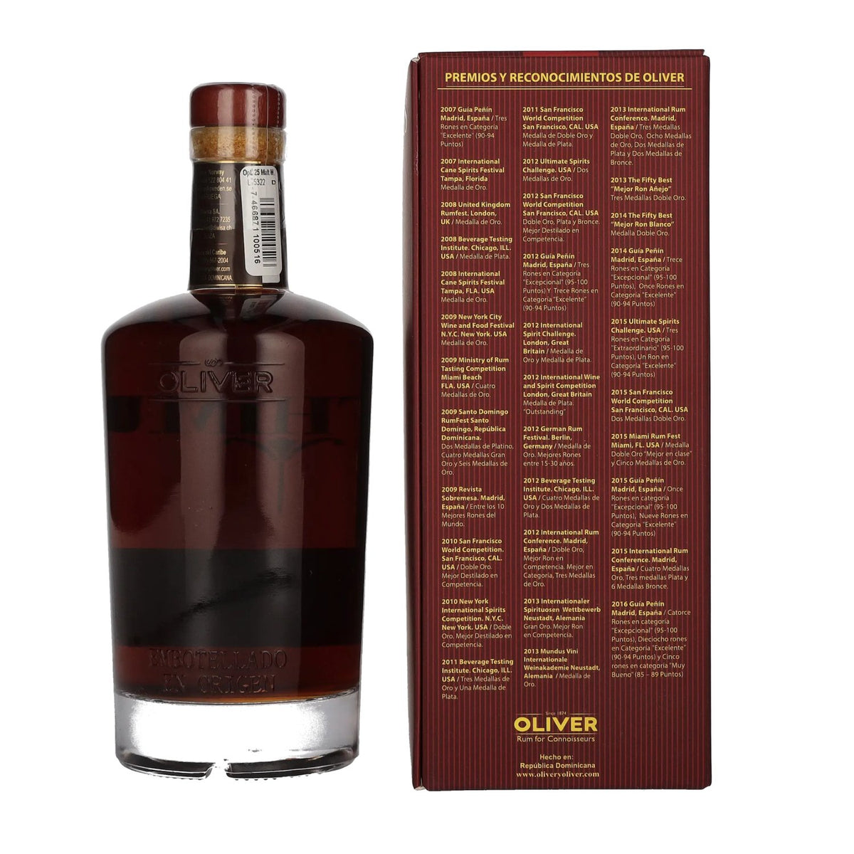 Opthimus 25 Años Malt Whisky Finish 43% vol. 0,7 l in geschenkverpakking