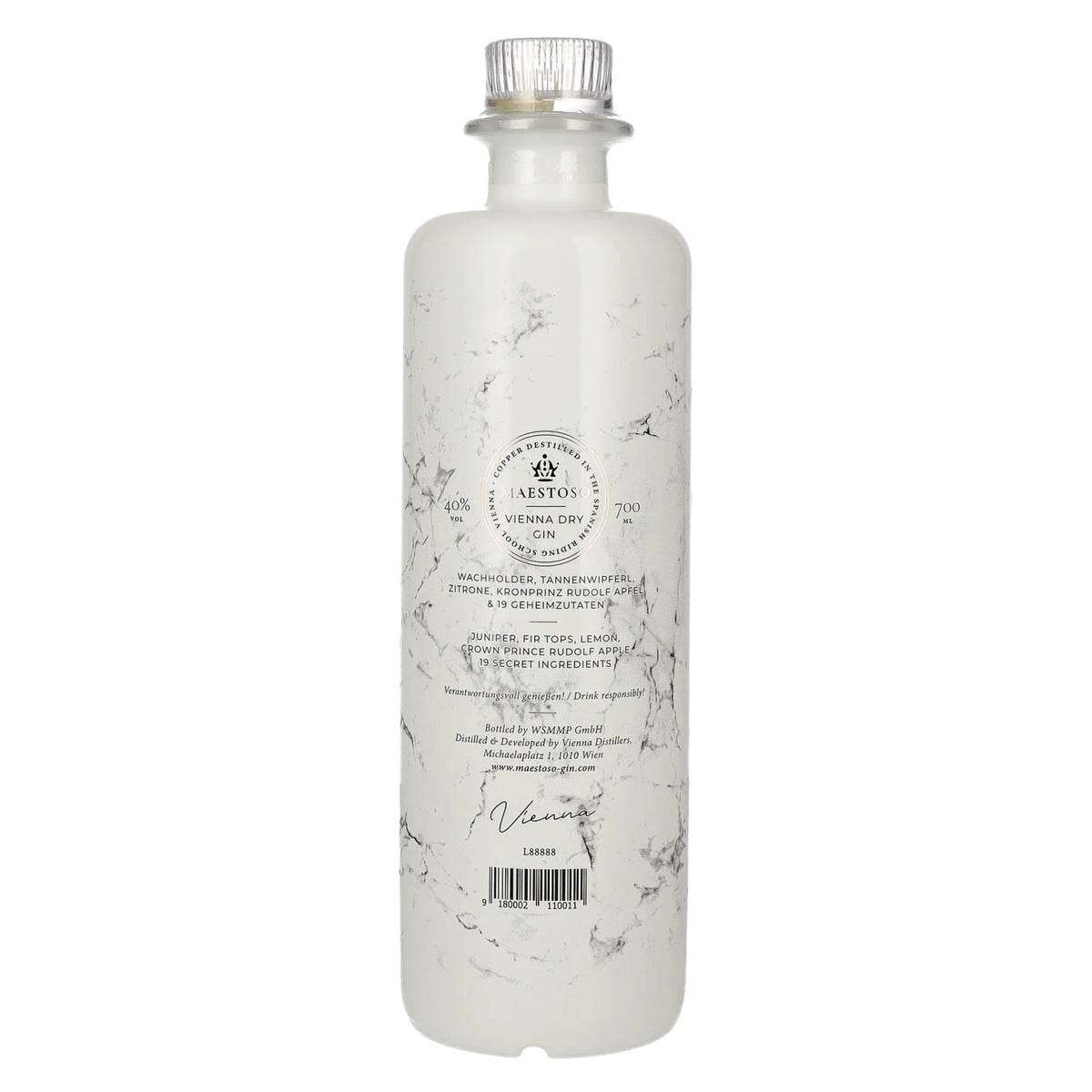 Maestoso Vienna Dry Gin 40% vol. 0.7 l