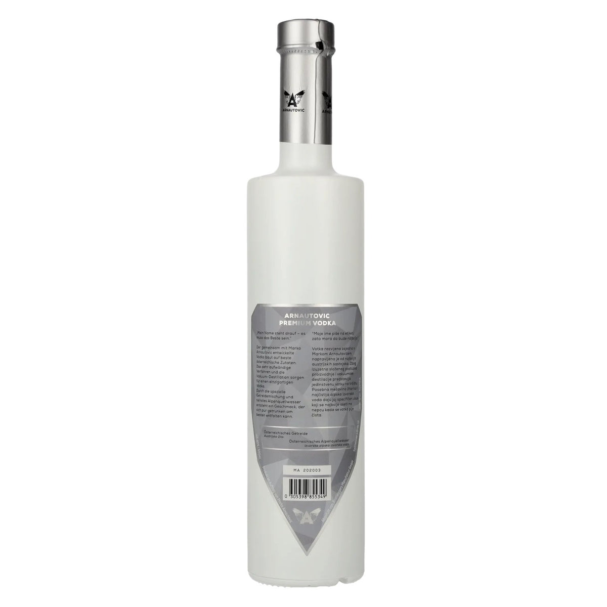 Arnautovic Premium Vodka 40% Vol. 0,5l