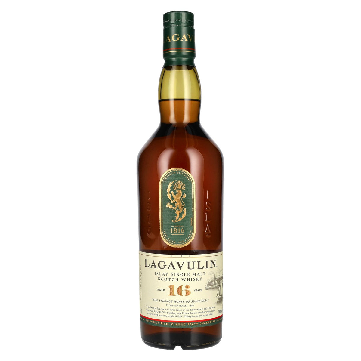 Lagavulin 16 ans d'âge, whisky single malt, 43 % vol., 0,7 l