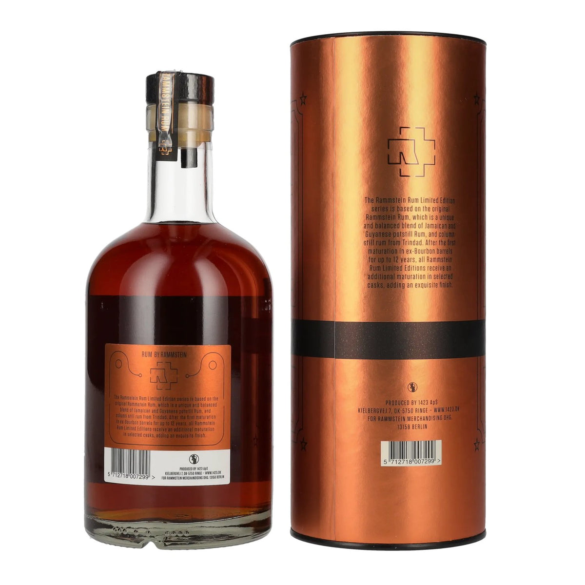 Rammstein Rum Port Cask Finish Limited Edition 46% vol. 0,7 l in geschenkverpakking