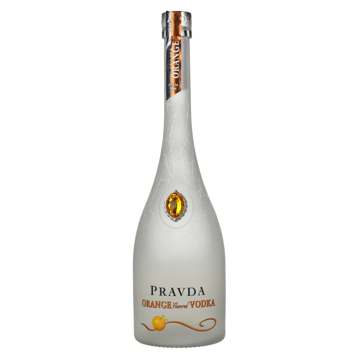 Vodka aromatisée Pravda ORANGE 37,5 % vol., 0,7 l