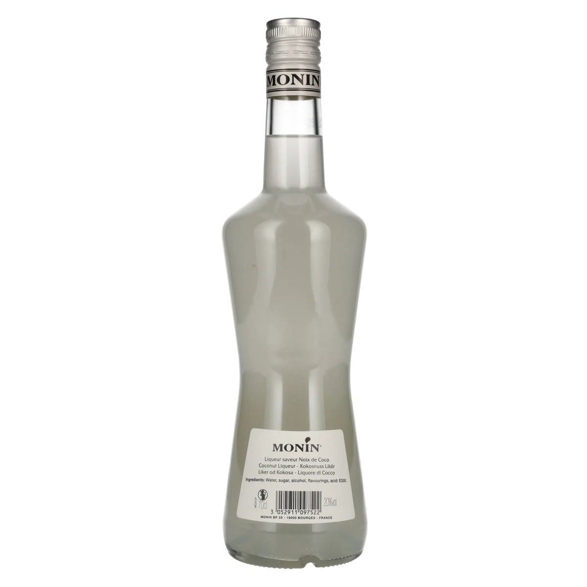 La liqueur Monin SAVEUR NOIX DE COCO 20 % vol. 0,7 l