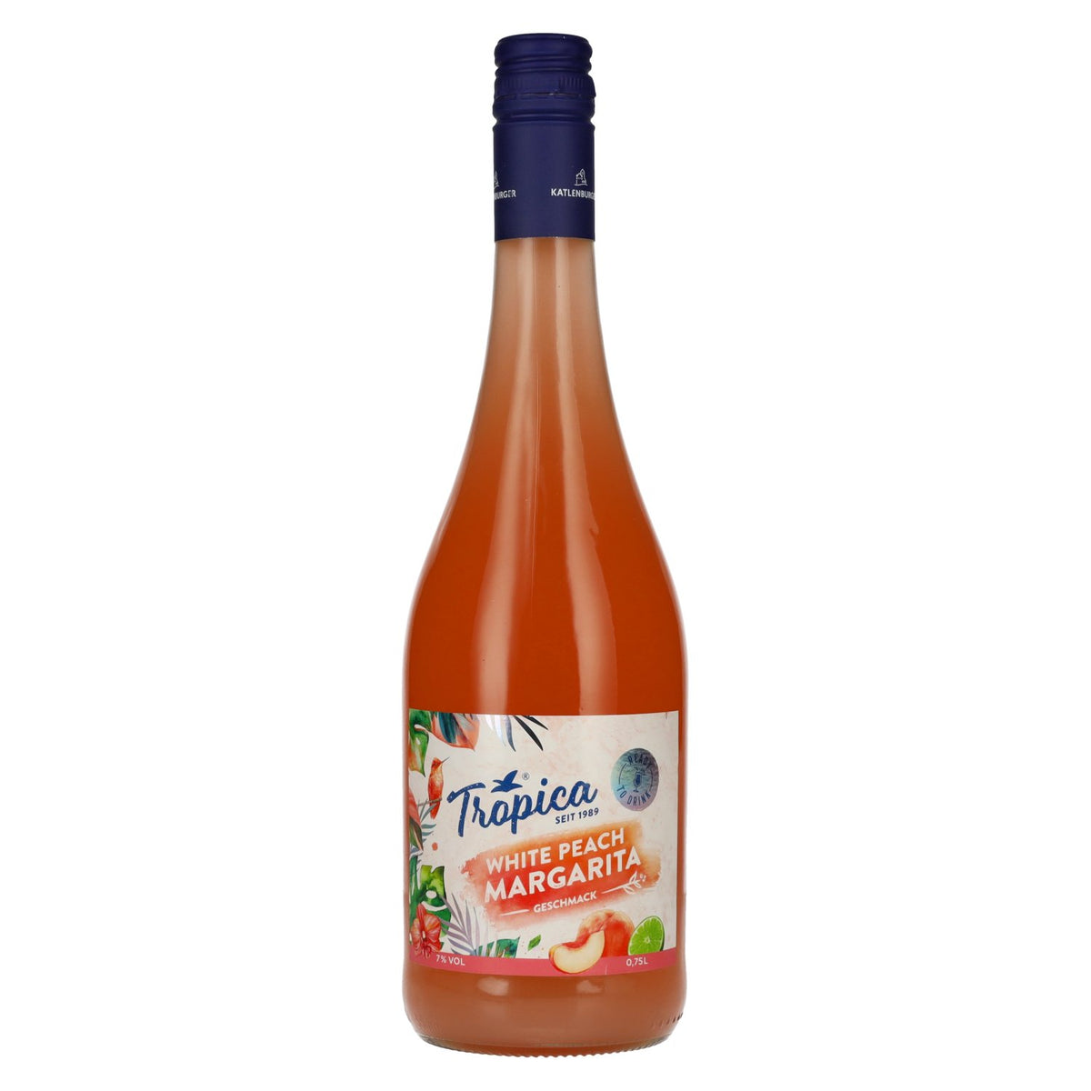 Katlenburger Tropica Cocktail White Peach Margarita 7% vol. 0,75 l