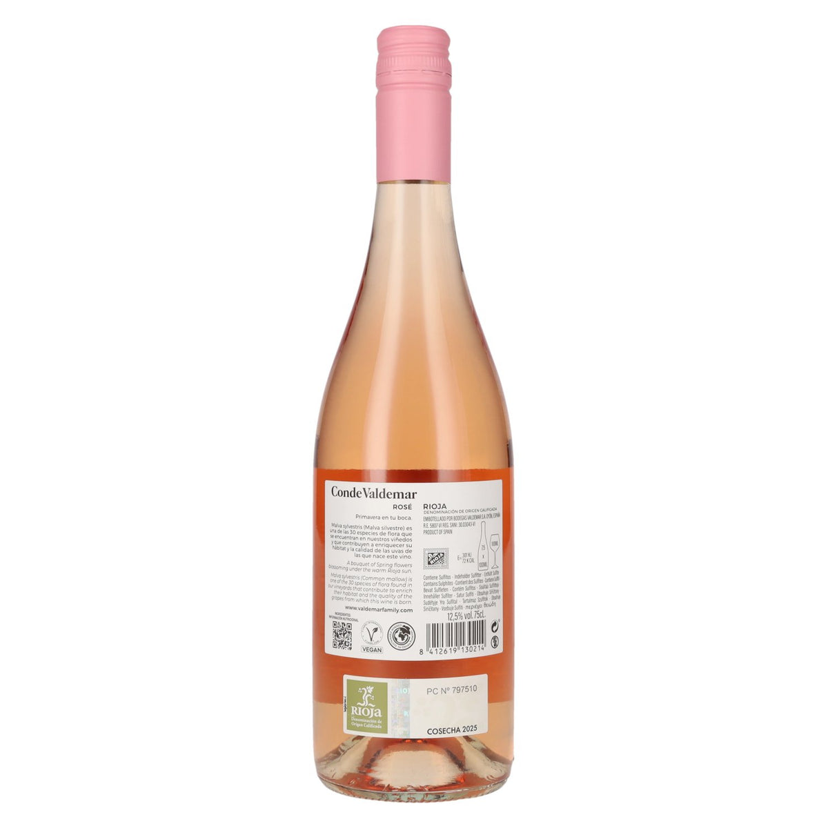 Conde Valdemar Rosé Rioja DOC 2025 12.5% ABV 0.75 l