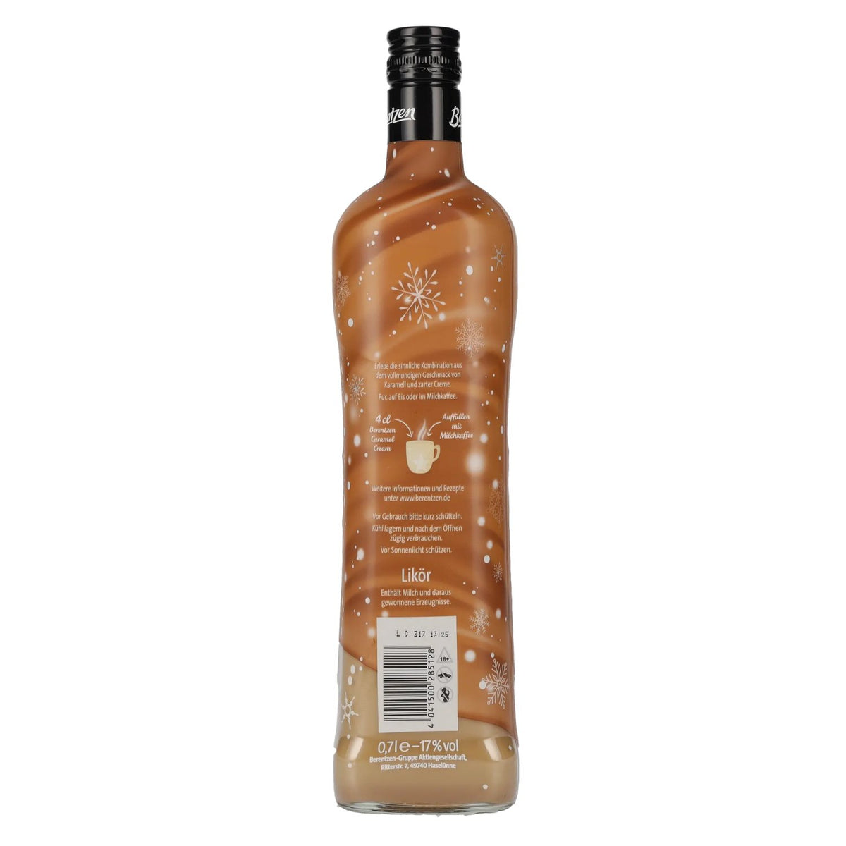 Berentzen Caramel Cream Likör 17% Vol. 0,7l