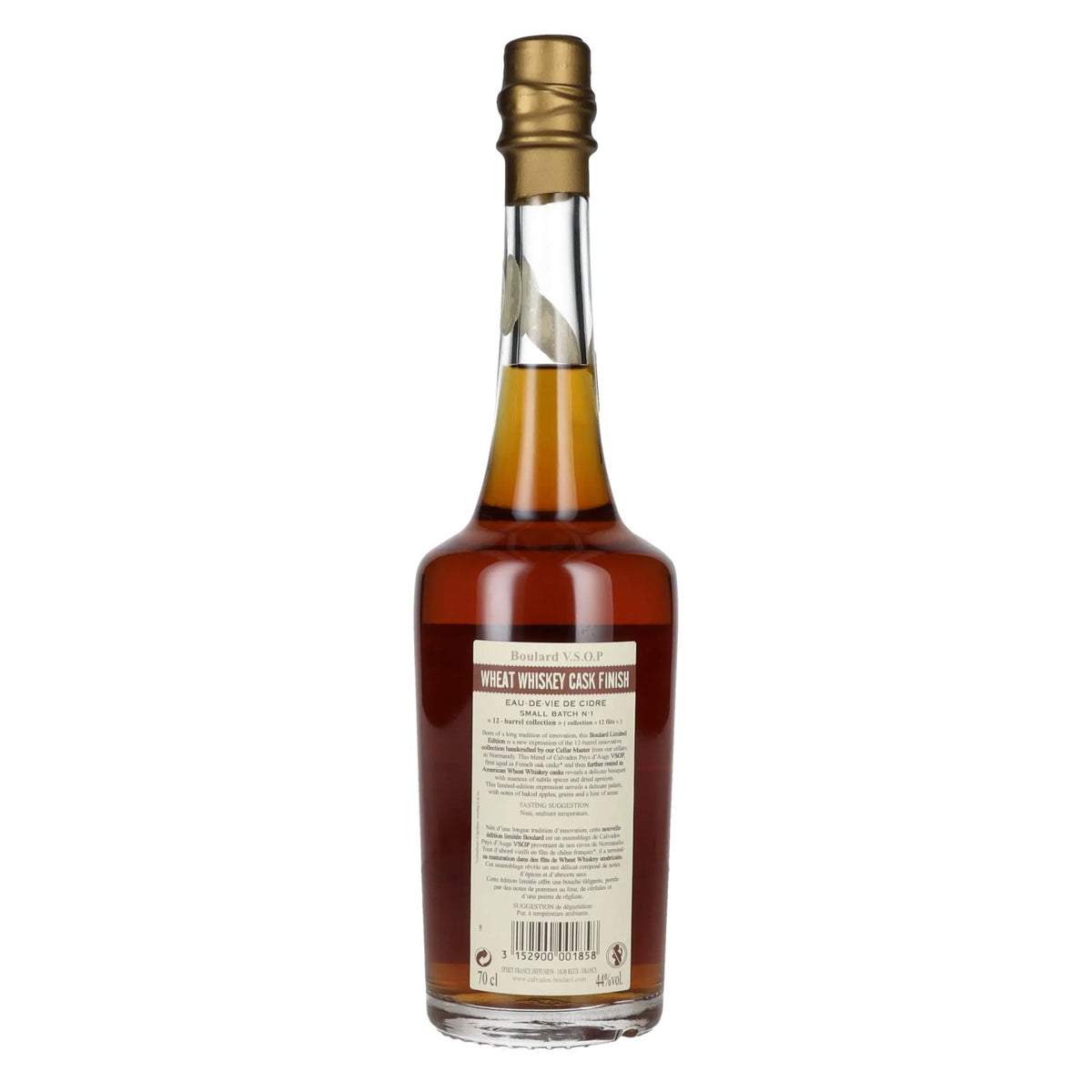 Boulard Calvados Pays d'Auge V.S.O.P. Wheat Whiskey Cask Finish Limited Edition 44% Vol. 0,7l