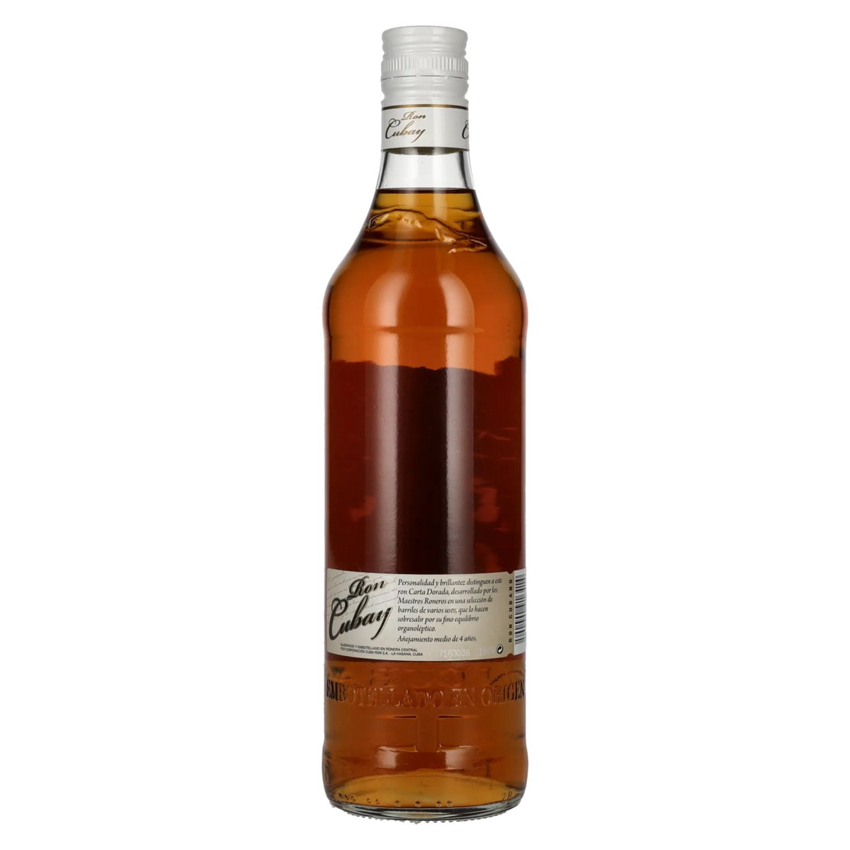 Ron Cubay Carta Dorada 38% ABV 0.7l