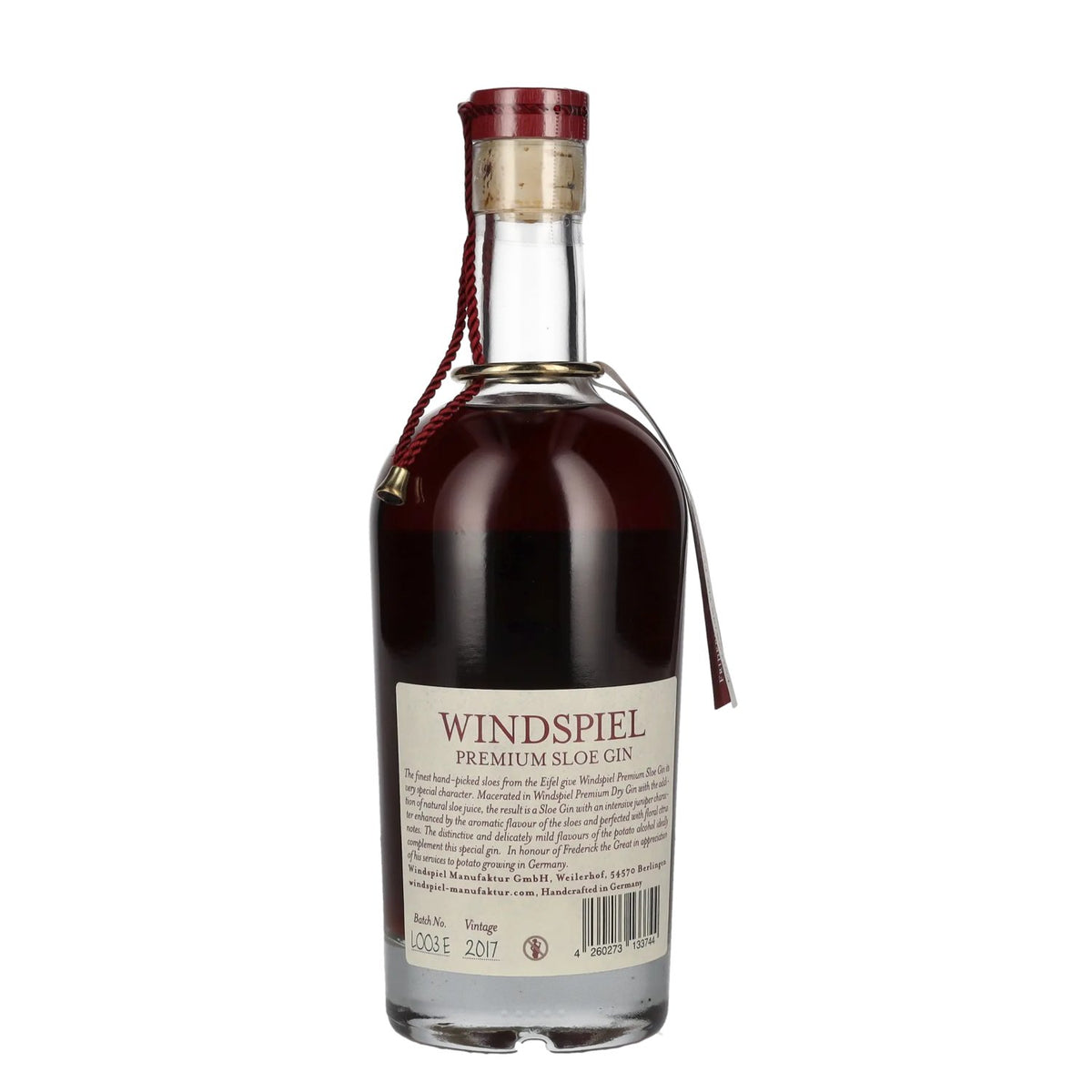 Windspiel Premium Sloe Gin 33,3 % vol. 0,5 l