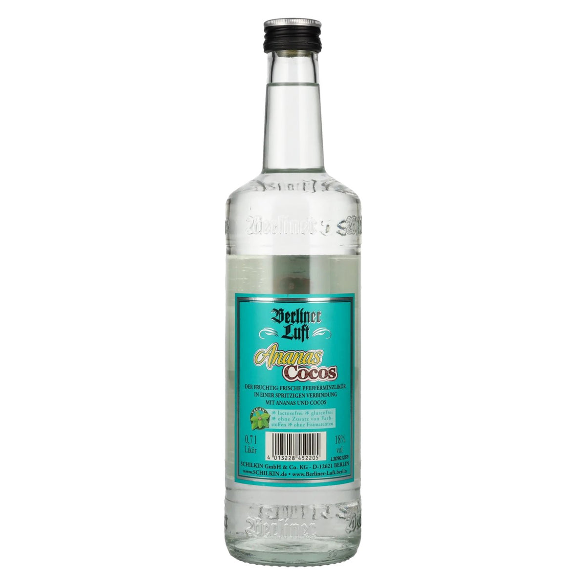 Berliner Luft ANANAS COCOS Der Frische Pfefferminzlikör 18% Vol. 0,7l