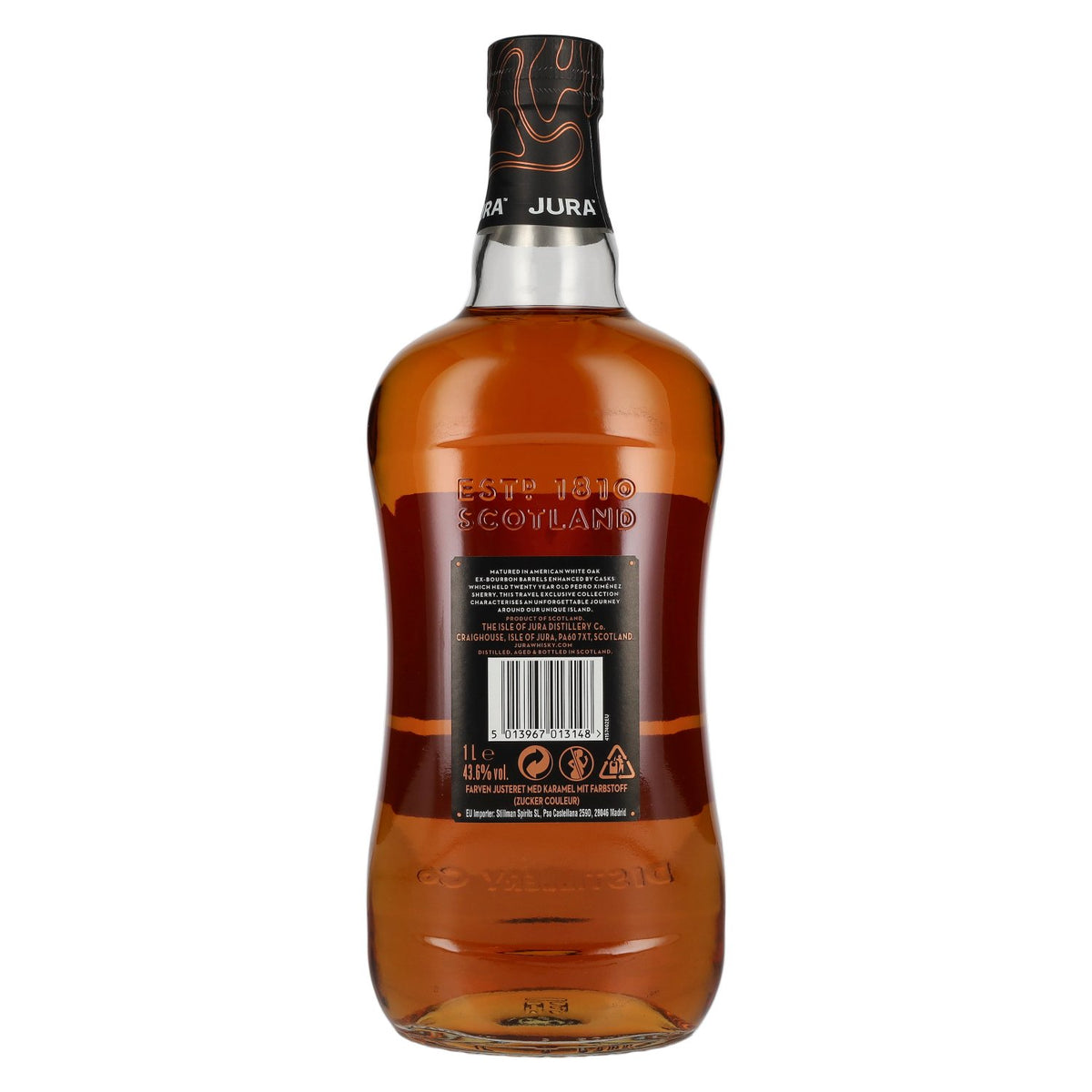 Jura THE ROAD Single Malt Scotch Whisky 43,6% Vol. 1l