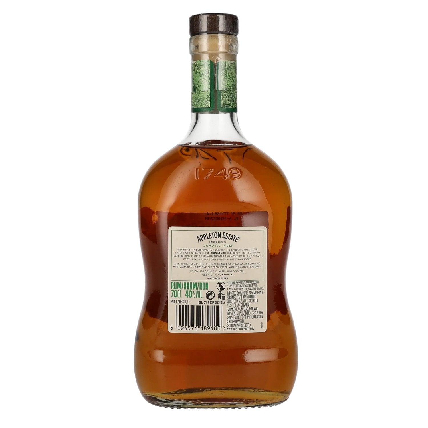 Appleton Estate Signature Blend rhum jamaïcain 40% vol. 0,7l