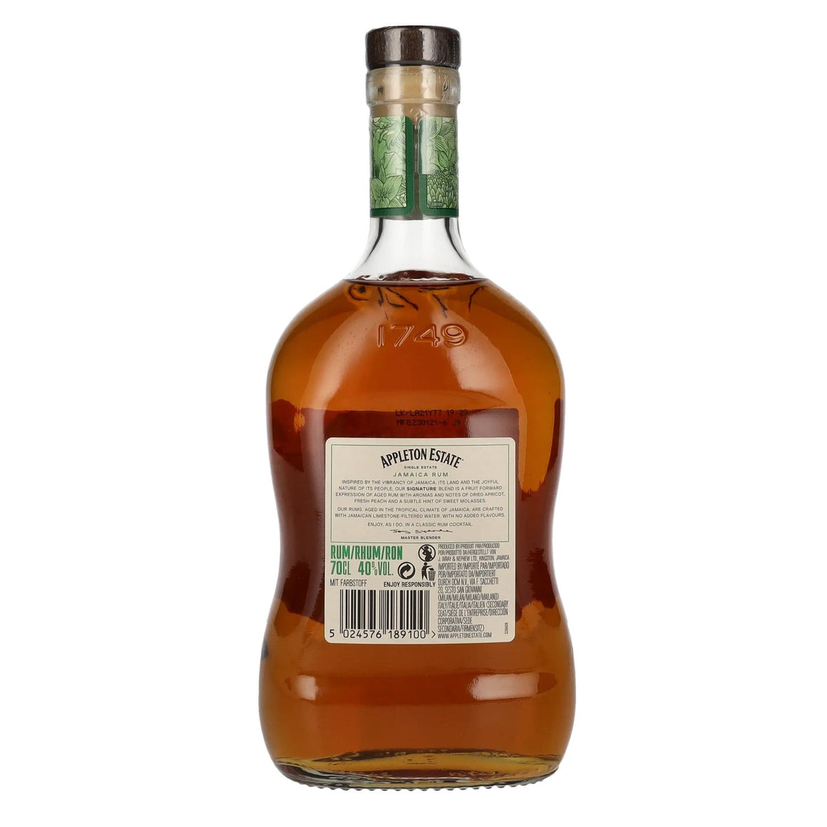 Appleton Estate Signature Blend rhum jamaïcain 40% vol. 0,7l