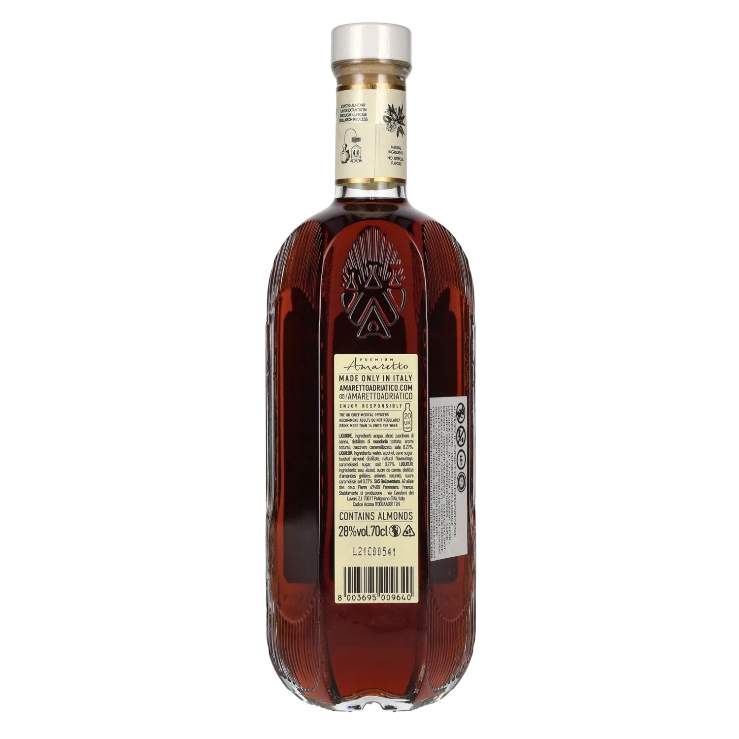 Adriatico Roasted Almonds Amaretto 28% Vol. 0,7l