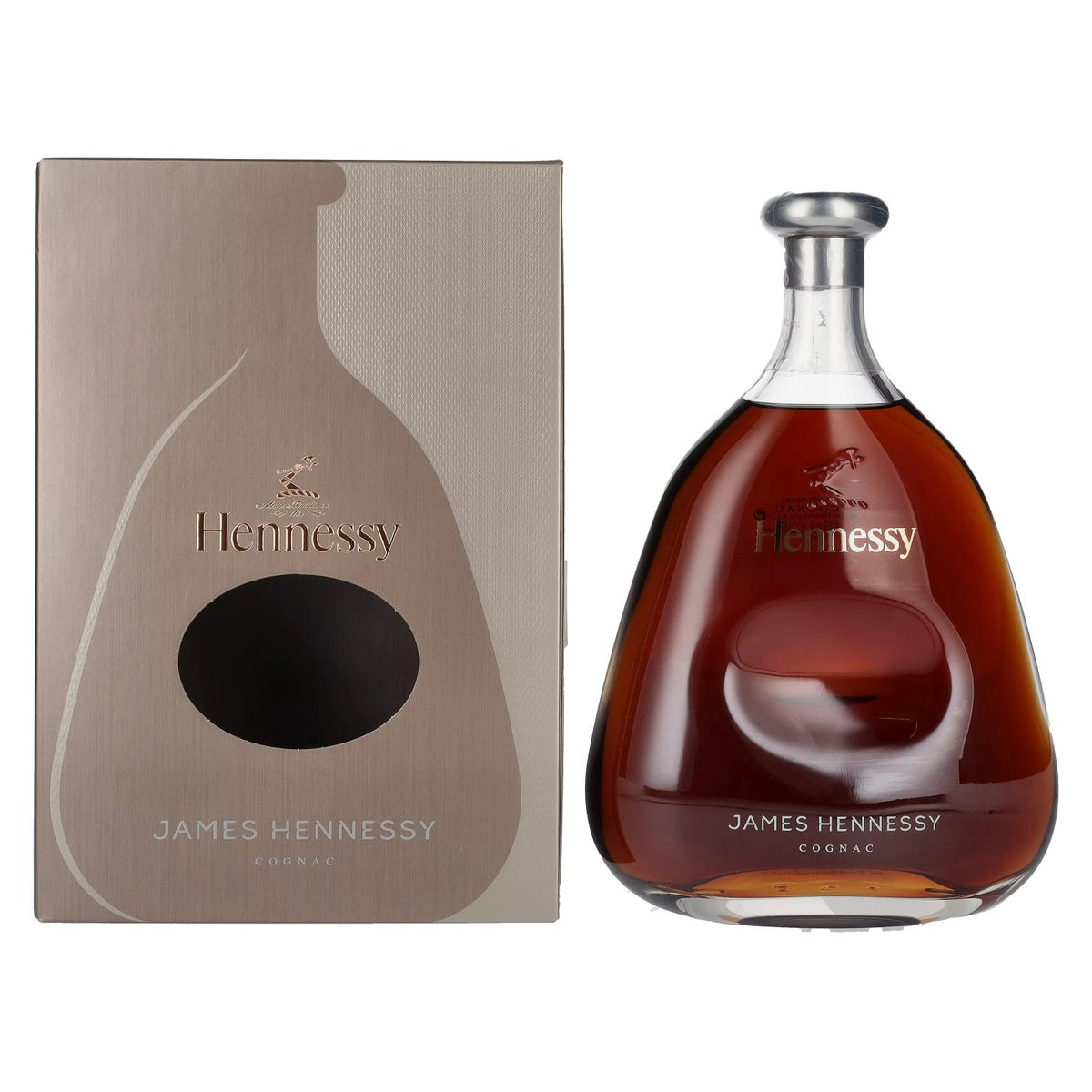 Hennessy JAMES HENNESSY Cognac 40% vol. 1 l in geschenkverpakking