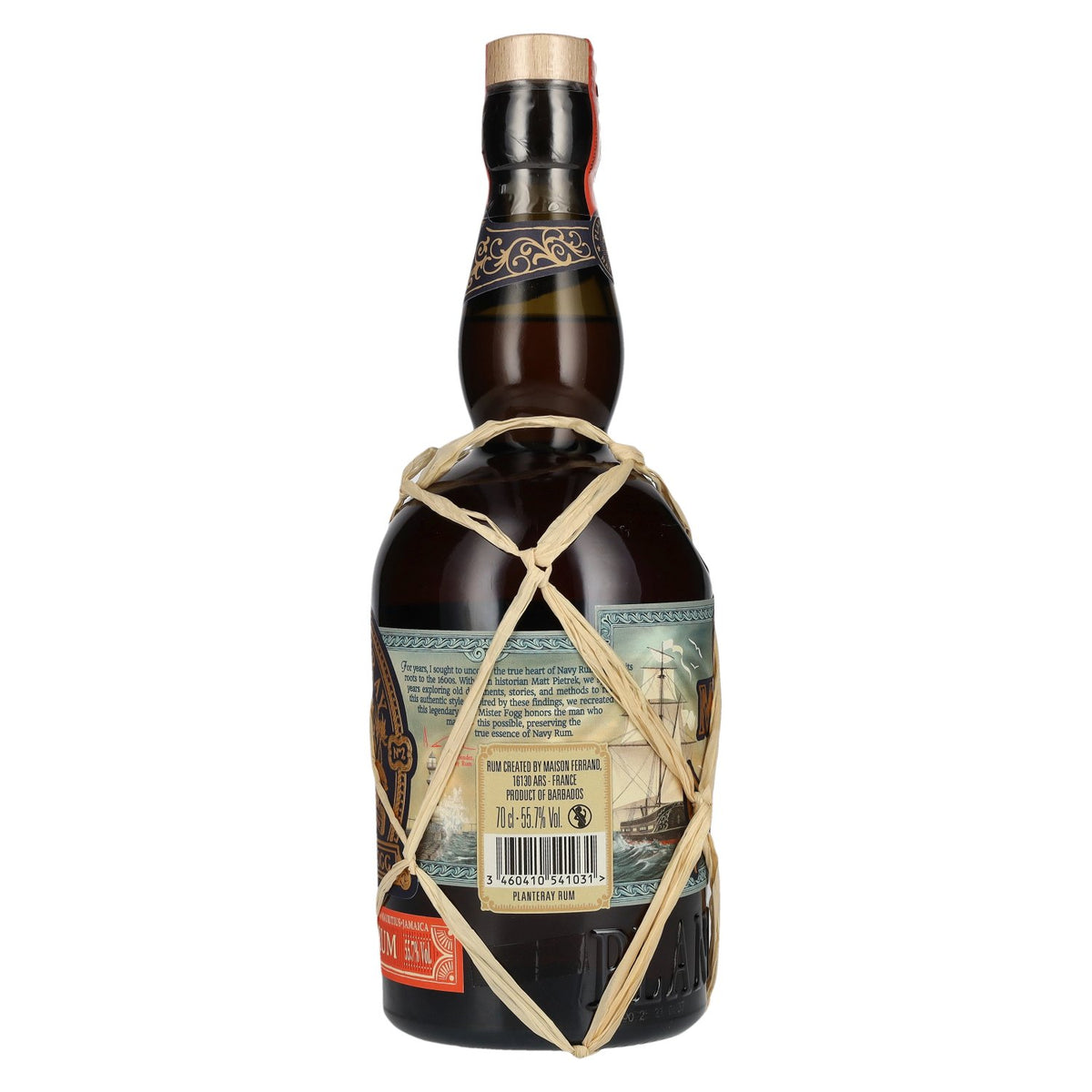 Planteray Rum Navy MISTER FOGG N° 2 55,7% Vol. 0,7l