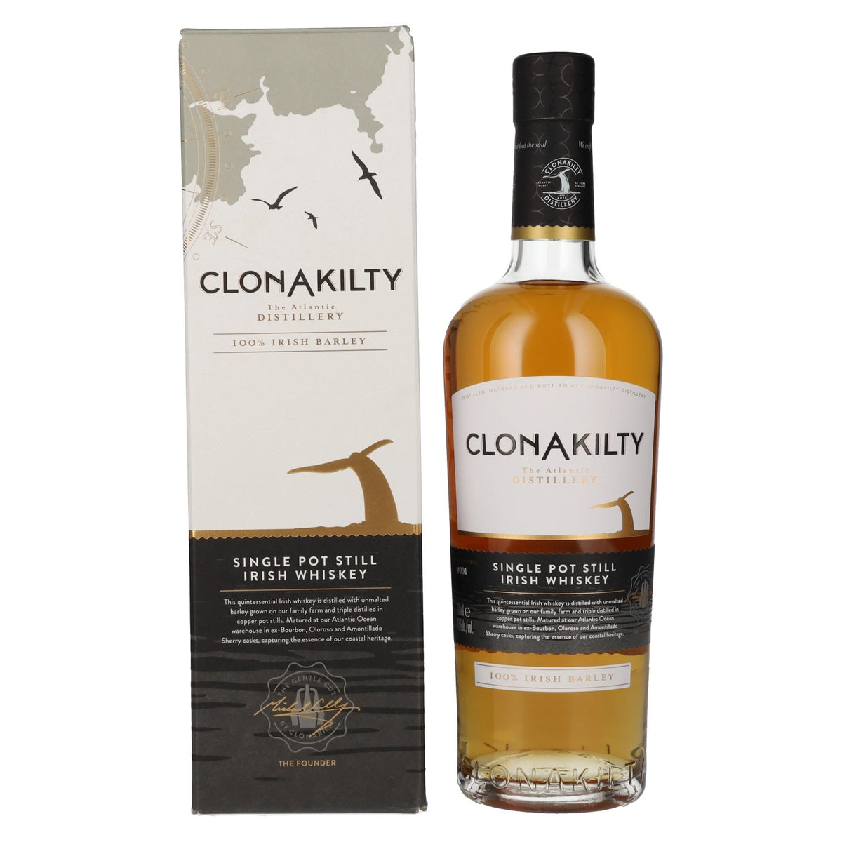 Clonakilty Single Pot Still Irish Whiskey 46% vol. 0,7l en coffret cadeau