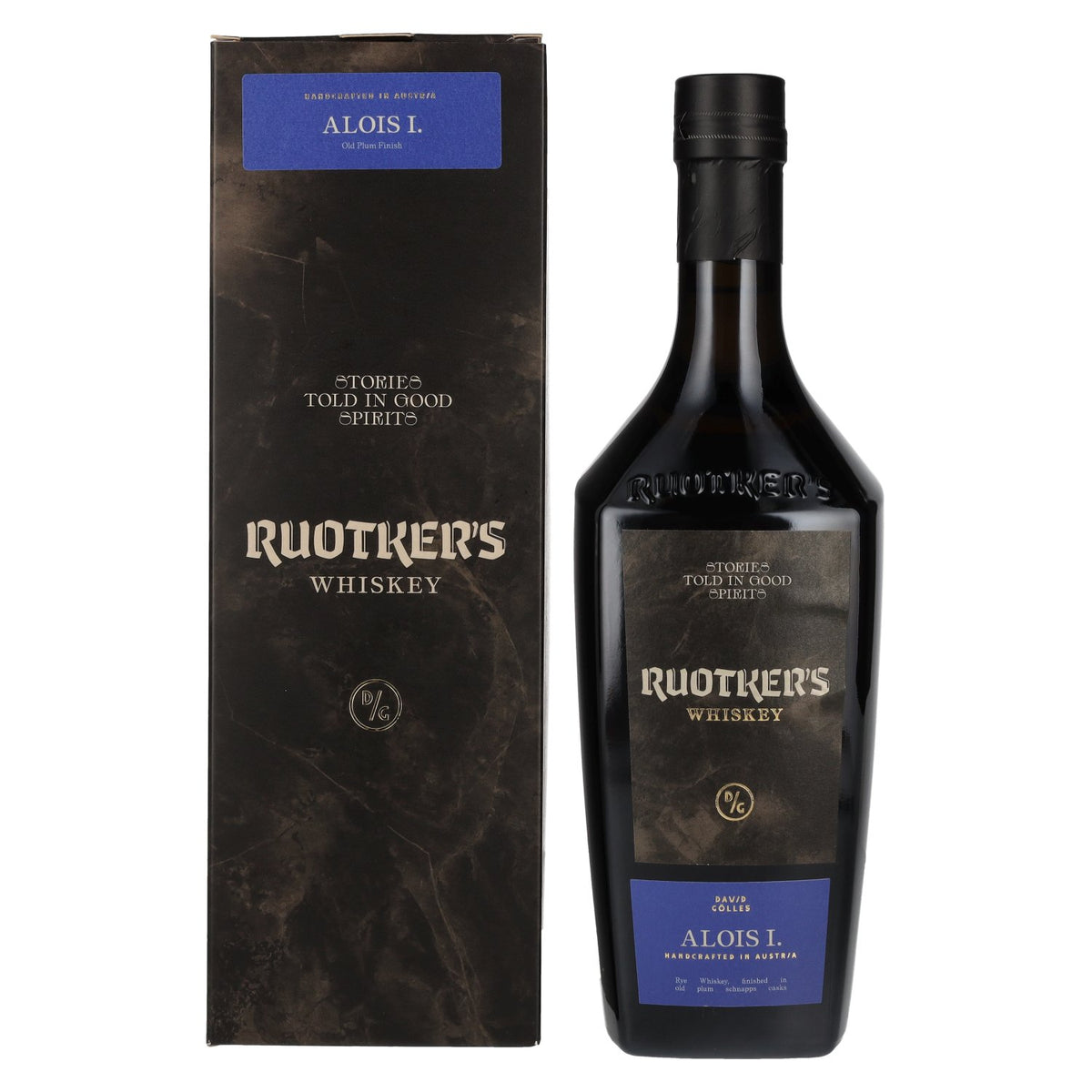 Ruotker's Whiskey ALOIS I., 44,9 % vol., 0,7 l, dans un coffret cadeau