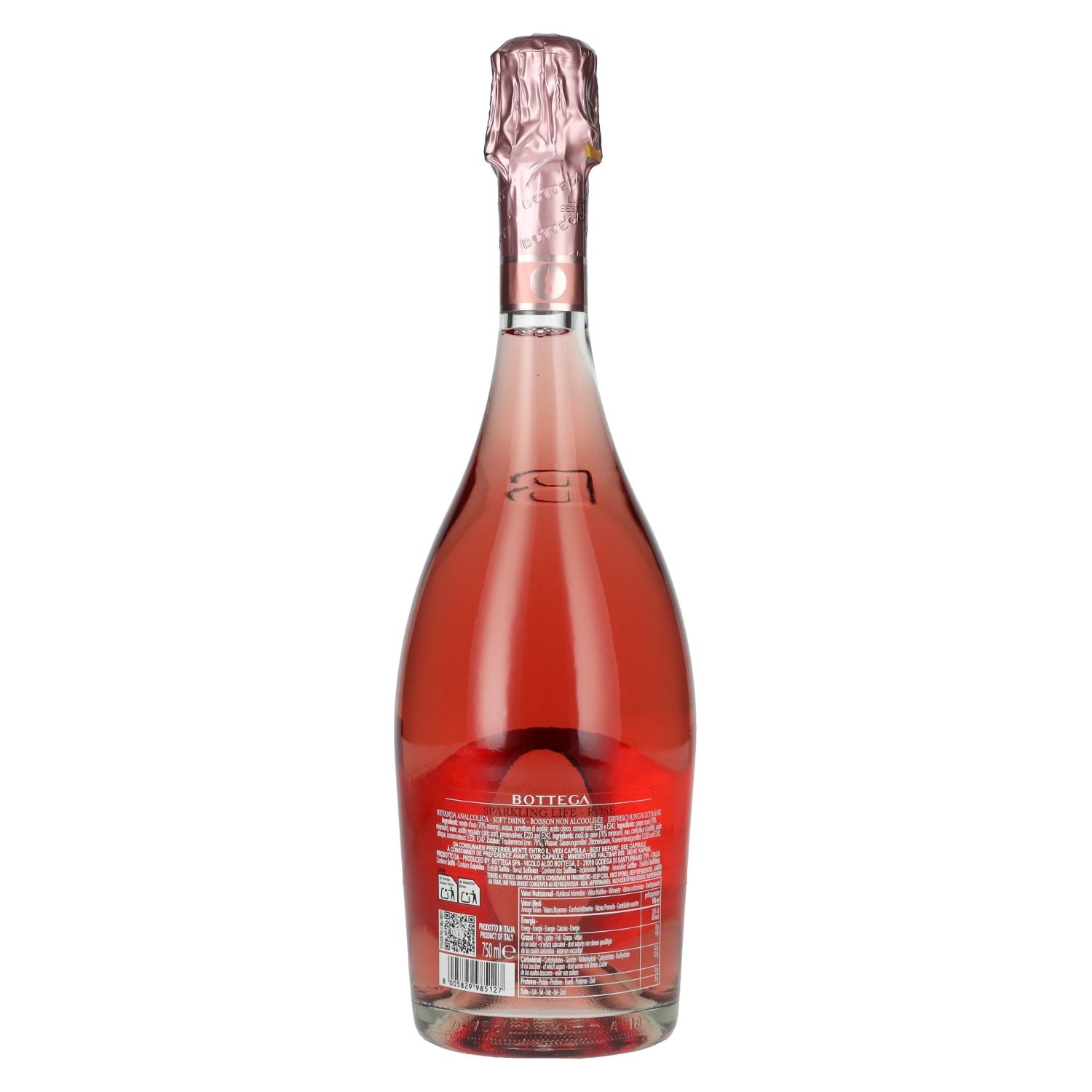 Bottega Sparkling Life Rosé alkoholfrei 0,75l