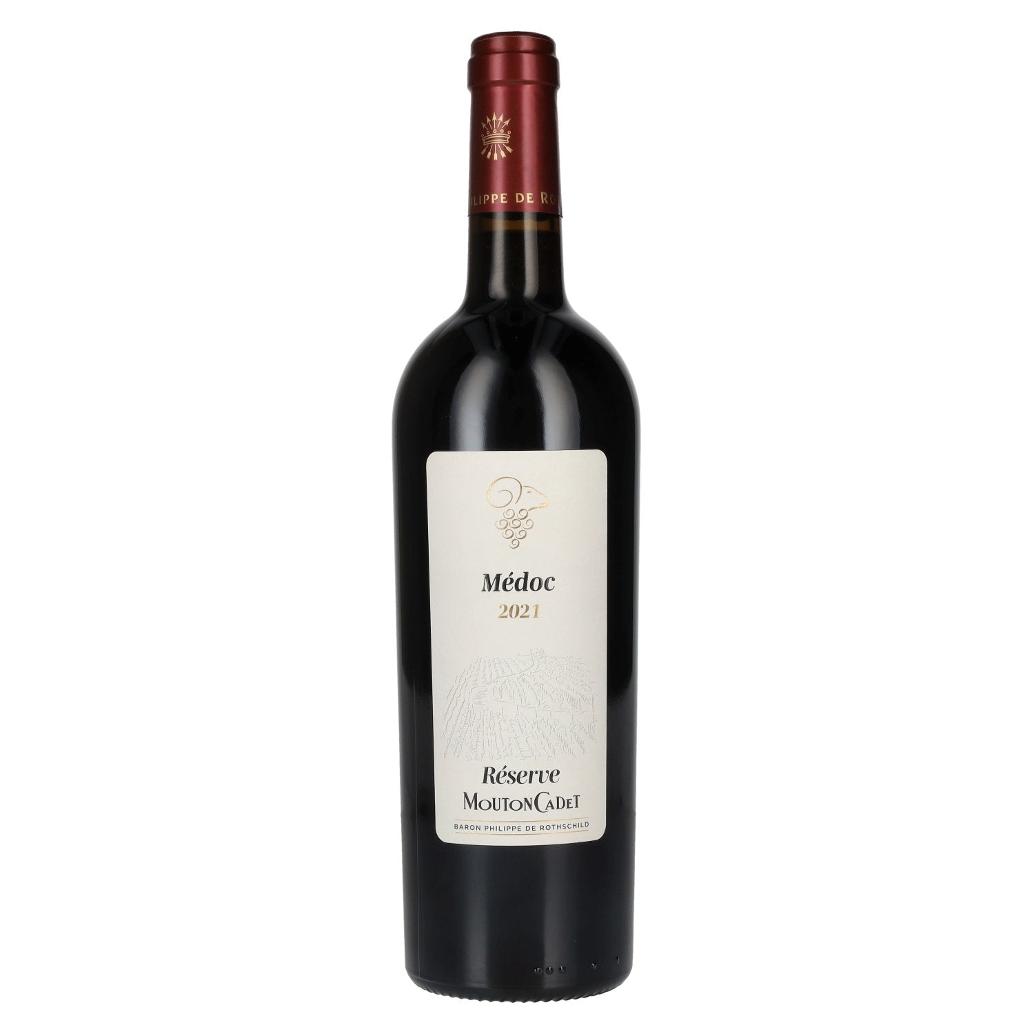 Baron Philippe de Rothschild MOUTON CADET Réserve Médoc 2021 12,5% Vol. 0,75l