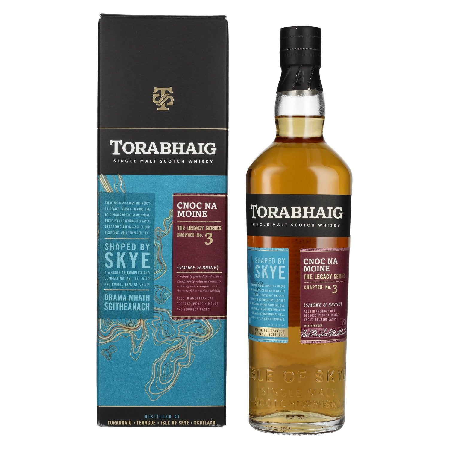 Torabhaig CNOC NA MÒINE The Legacy Series Single Malt 46% Vol. 0,7l in geschenkverpakking