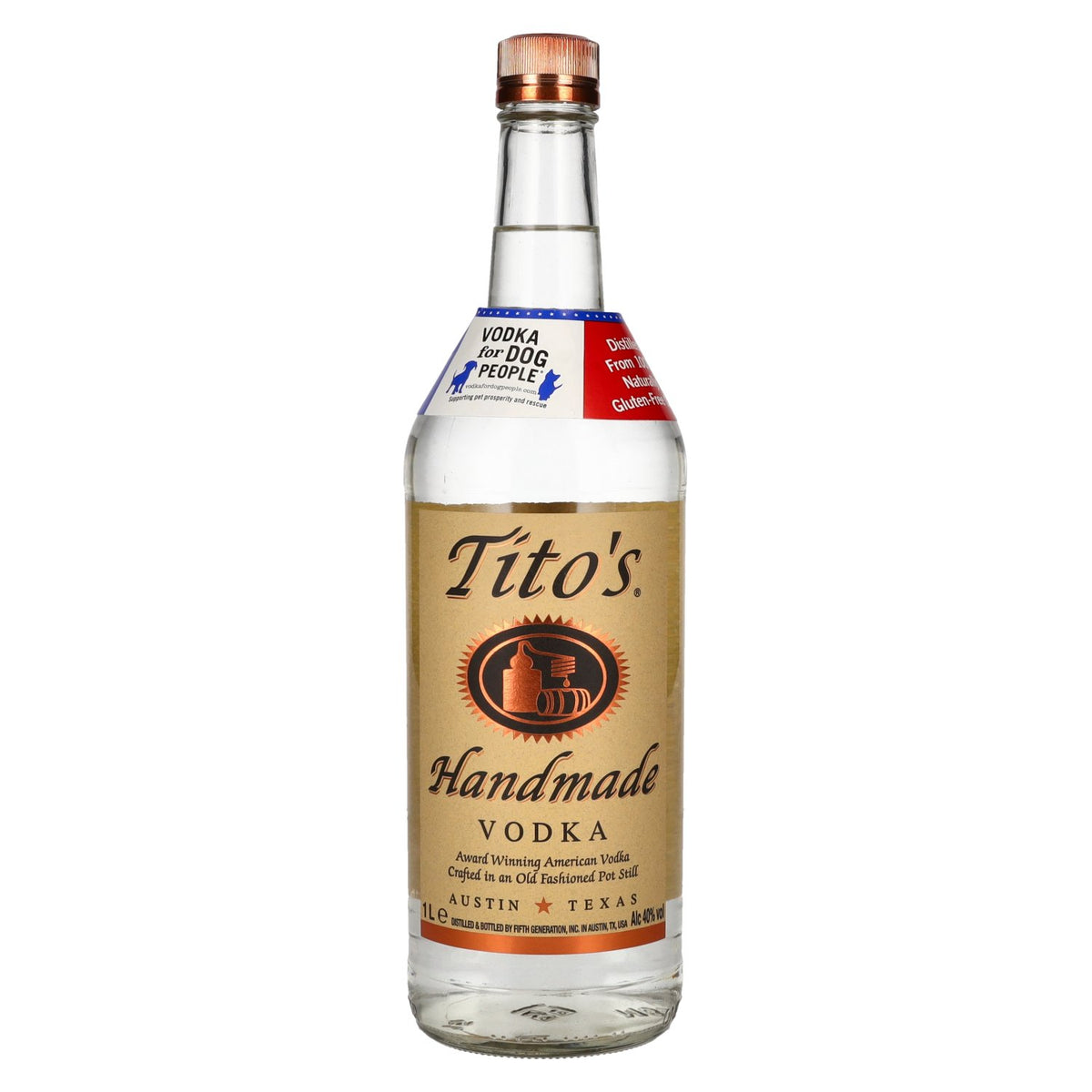 Tito's Handmade Vodka 40 % vol. 1 l