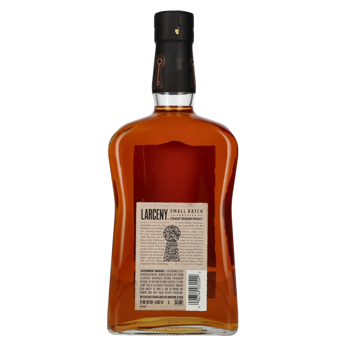 Larceny Kentucky Straight Bourbon Whiskey 92 PROOF 46% vol. 1 l