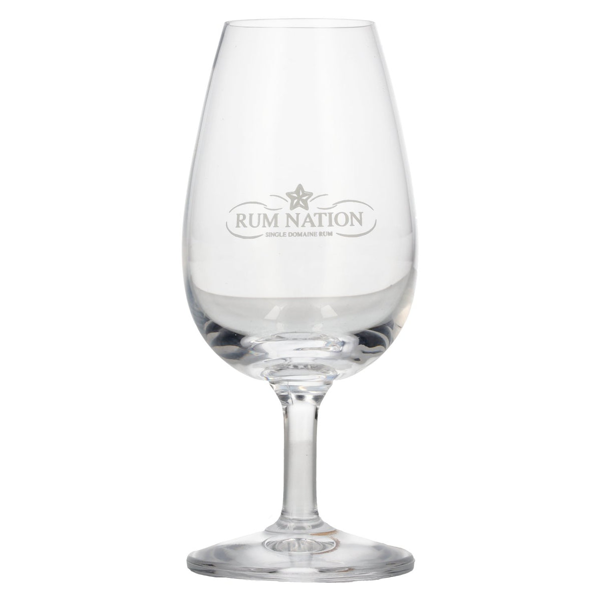 Rum Nation Rum Stemmed Glass, unmarked