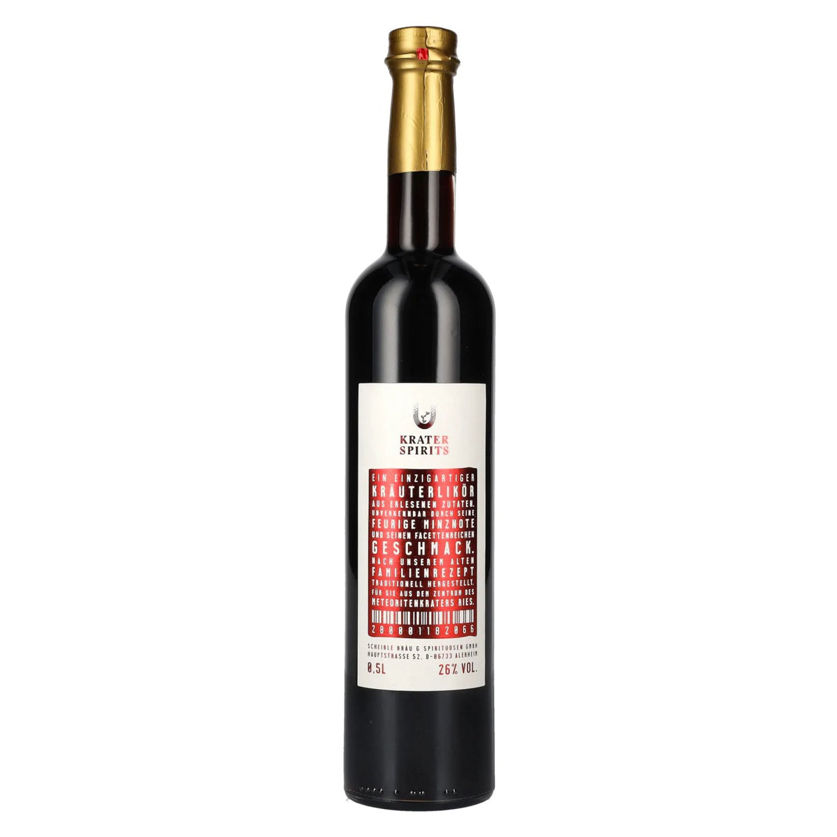 Kraterfeuer kruidenlikeur 26% vol. 0,5 l