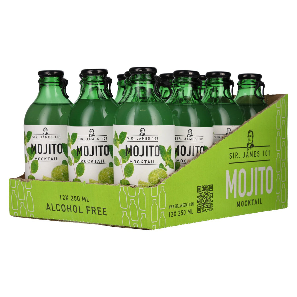 Sir. James 101 MOJITO alcoholvrije mocktail 12 x 0,25 l