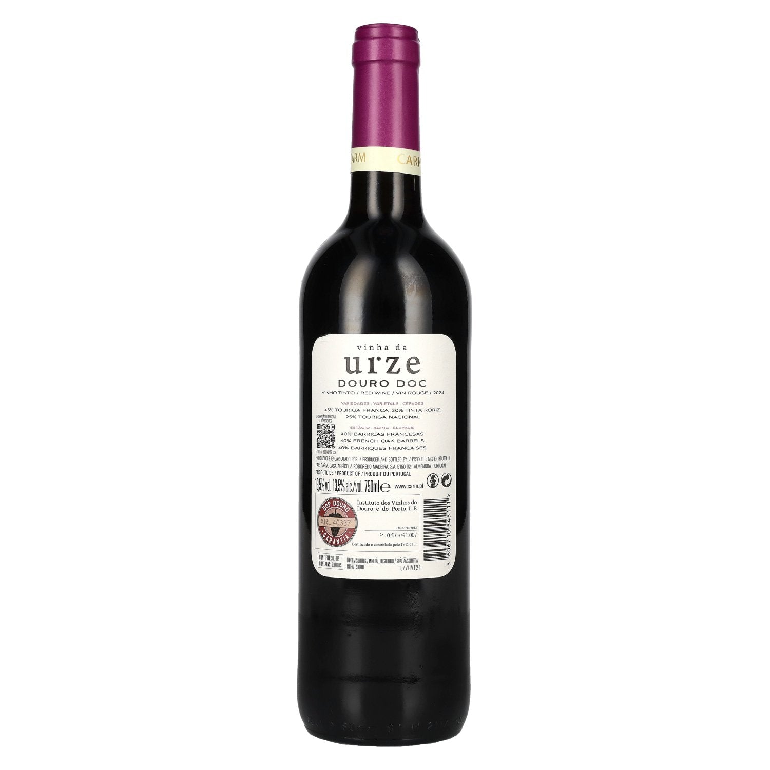 CARM Vinha Da Urze Douro Red 2024 13.5% ABV 0.75l